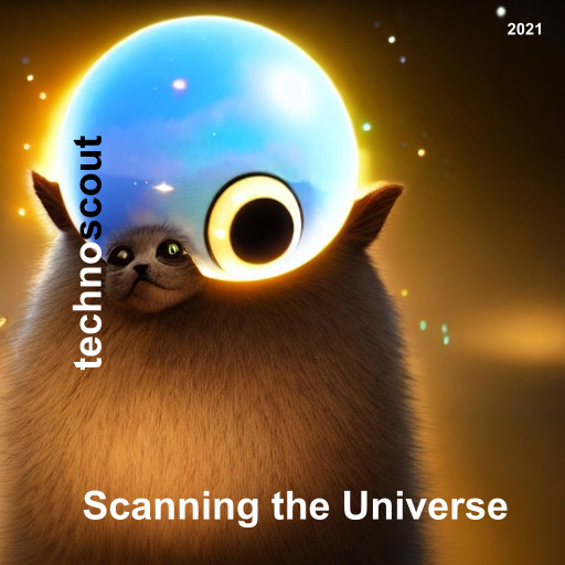 Cover art for Scanning the Universe